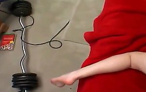 Hot redheaded slut gets fucked doggystyle