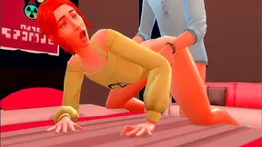 Sim Couples Steamy Rendezvous Sparks Wild Desire in Fantastical Hentai Realm