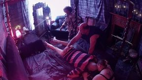 Part 2:- Lanista Bear and Domina Satana Puts Tawseman through his paces!