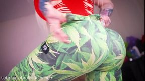 Sabrina Sabrok Productions dominates young blonde with her massive tits & butt