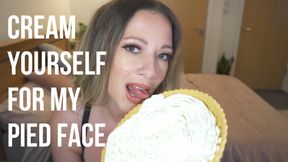 Cream Yourself For My Whipped Cream Pie