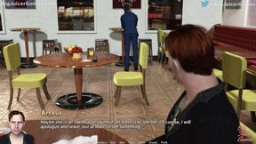 Temptations are everywhere in this HD gameplay scene! A blonde, slutty