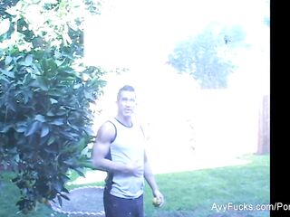 Breasty mother I'd like to fuck Avy Scott invites him in to bang her