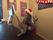 Mrs. Clause Teases You with her Magical Nylon Soles! HD PREVIEW