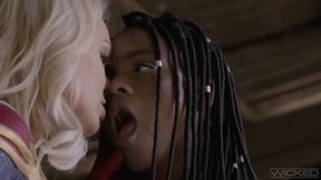 Captain Marvel Makes Her Alter Dimension Black Self Squirt Hard Full