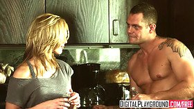 Kayden Kross and Nacho Vidal's steamy new-to-reality encounter - Scene 1