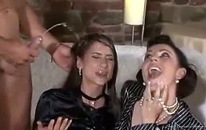 JJ sneaks up on Tina Gabriel as she waits for ...