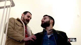 Watch Miners & Wolf Rayet tease and fuck each other in hot HD action