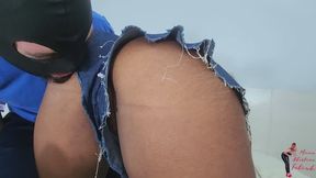 Farting ebony, part 1, by Veronica Lins and Slave, FULL HD