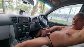 Naked in the Car
