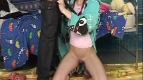Student Gets It Hard in Her Pussy Hole
