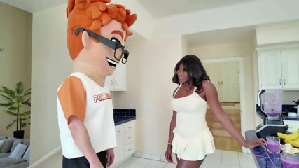 Amari Anne - Busty Ebony Fucked After Tennis