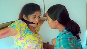 Horny Sex Movie Hd Hottest Will Enslaves Your Mind :: Woman Tied to Pole Struggles Against Captors