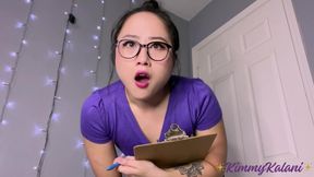 Hot Asian Teacher Cums on Your Cock in Detention -ASMR POV Sex