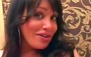 Busty tranny shows her sexual skills