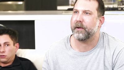 Sofi Ryans enjoys Brad Knights large rod behind her daddy