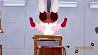 Furry Hentai 3D Yiff - Orgy Furry in a Classroom