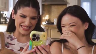 Rough Sex Foursome - Creamped Hard By Three Hottest Babes