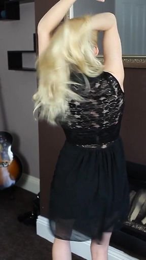 Rachelle Summers - Sexy Black Dress