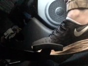 BAREFOOT PEDAL PUMPERS - A RARE BREED - SNEAKERS - SOCKS - BARE FEET - PEDAL PUSHING