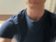 Jonah Slakes - View from the toilet with a thick stream of piss