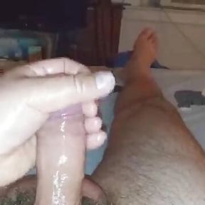 Dick shaking orgasam lick