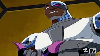 Lesbian 3D Teen Titans Gangbang with Big Boobs and Huge Cock