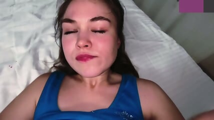 STEPSISTER DREAMS ABOUT STEPBROTHER WHILE HE FUCKS HER AND CUM INSIDE