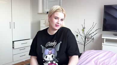 Big tits blonde accidentally creampies best friend Russian anal POV cum inside