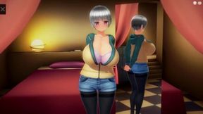 [3D HENTAI] 宇崎 花に似ている 宇崎ちゃんは遊びたい！ japanese hentai