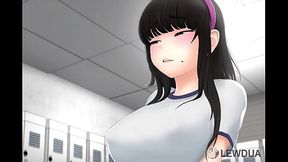 Lewdua futa Lock Room anal