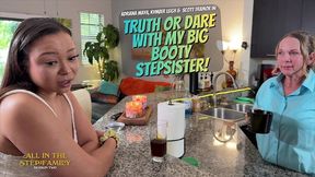 truth or dare with big booty stepsister adriana maya