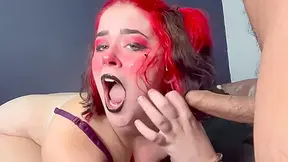 Sticking A Buttplug In My Pawg Goth Gf And Giving Her A Facial
