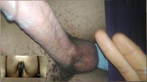 Masturbating in my school bathroom with my girlfriend