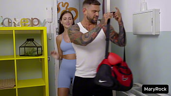 My boyfriend take me after boxing match