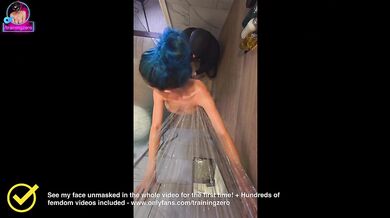 Training Zero Washing a Queen! Femdom Slave Task