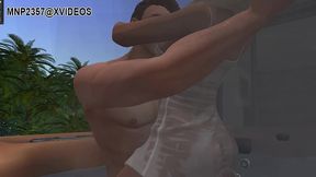 3d wife cheating with poolboy (uncensored)
