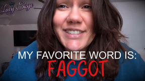 My Favorite Word is Faggot
