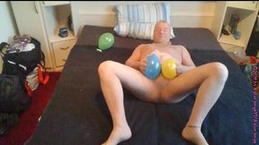 nylon encasement mit luftballons ** fsh 1 **
