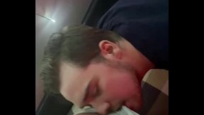 College Straight Neighbor gets Face Fucked after GYM