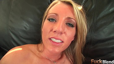 Big Tits Blonde Babe Barbie Cummings Chocolate Cock Fuck