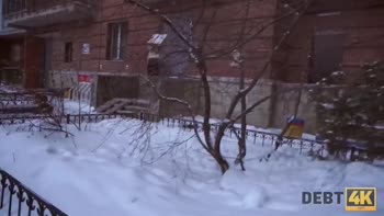 Teen (18+) Russian Dream: Peluquera Offers Rough Sex for Furniture