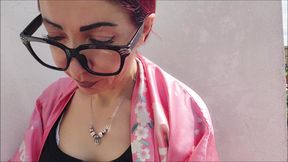 Take a moment to break with me while I sensually smoke