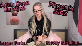Devilish Dutch Oven Handjob - Phoenix Sinz