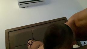 xisco met benji vega in a rooftop in puerto vallarta