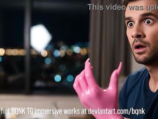 I changed my spouse into my wife of latex and this chab liked it