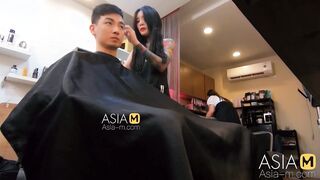 ModelMedia Asia-Barber Shop Bold Sex-Ai Qiu-MDWP-0004-Best Original Asia Porn Sex Tape