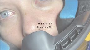 helmet closeup