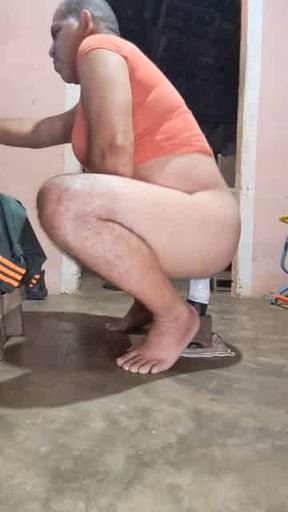 Trepando delicioso com pau no meu cuzinho