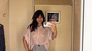 Trying On See-Through Shirts in the Fitting Room